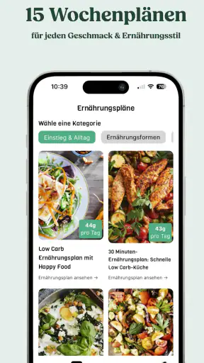LowCarb - Abnehmen ohne Hunger screenshot