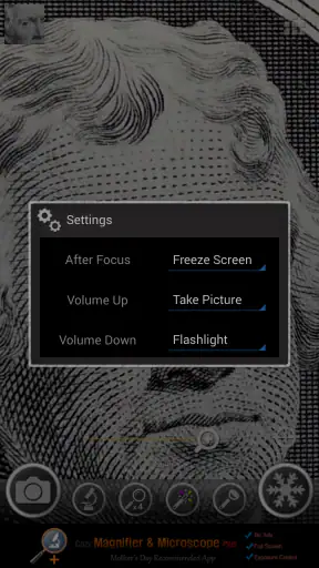 Lupe & Mikroskop screenshot