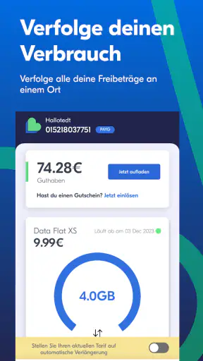 Lyca Mobile DE screenshot