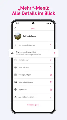 MagentaZuhause App: Smart Home screenshot