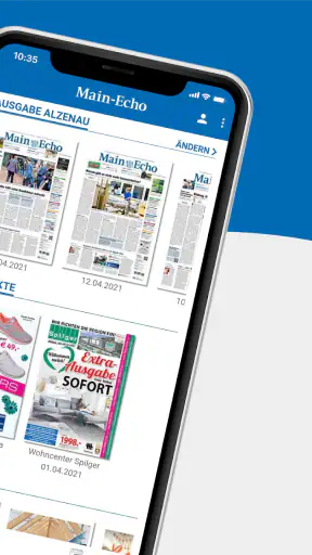 Main-Echo E-PAPER screenshot