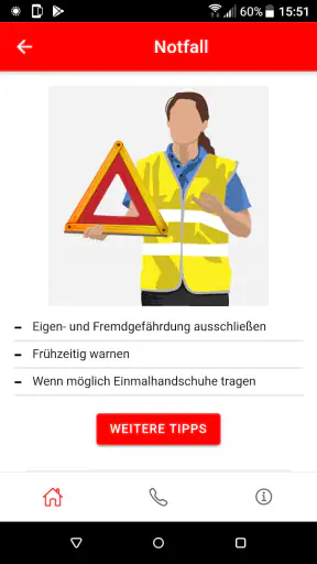Malteser Erste-Hilfe App screenshot