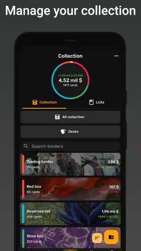 ManaBox MTG screenshot