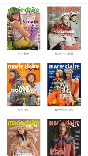 Marie Claire France screenshot