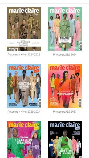 Marie Claire France screenshot