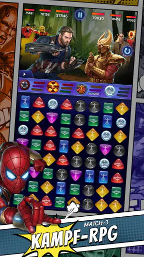 MARVEL Puzzle Quest Helden-RPG screenshot