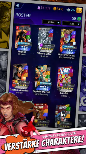 MARVEL Puzzle Quest Helden-RPG screenshot