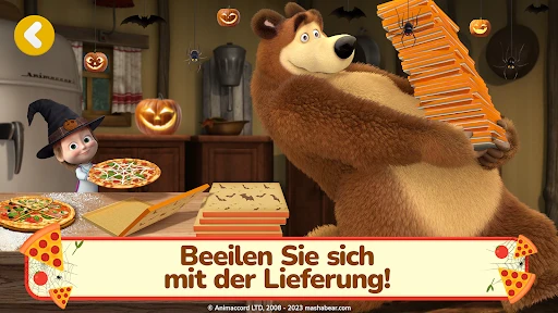 Mascha und der Bär: Pizzeria! screenshot