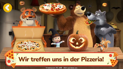 Mascha und der Bär: Pizzeria! screenshot
