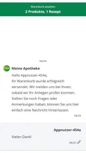 mea® - meineapotheke.de screenshot