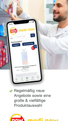 medi now Apotheken & E-Rezept screenshot