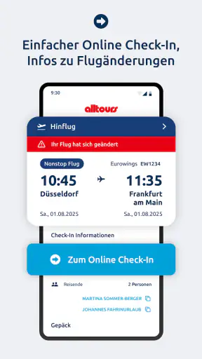 mein alltours screenshot