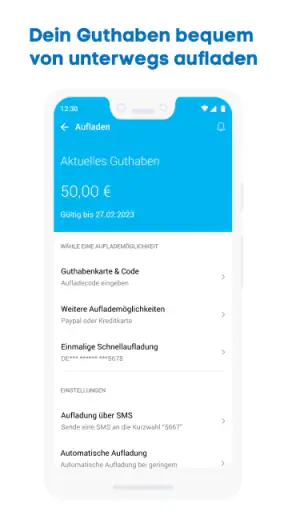 Mein Blau screenshot