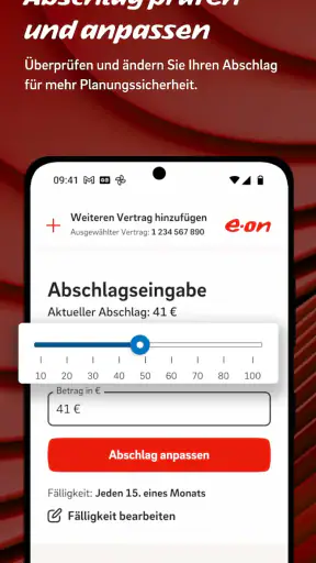 Mein E.ON screenshot