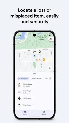 „Mein Gerät finden“ von Google screenshot