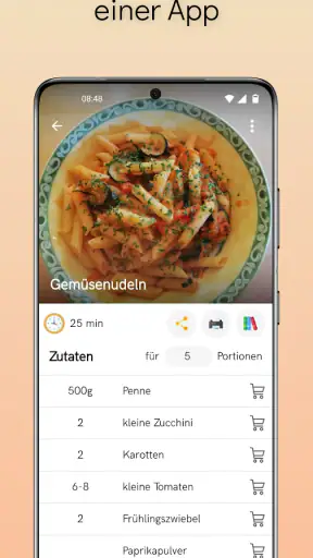 Mein Kochbuch, Rezepte sammeln screenshot