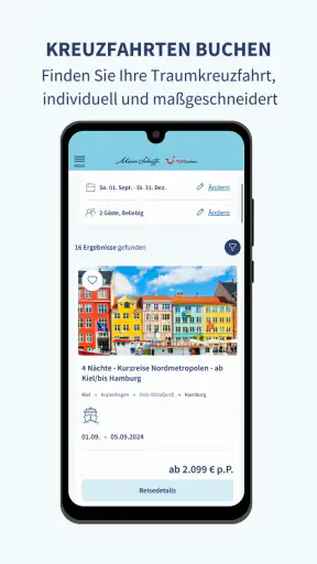 Mein Schiff Kreuzfahrten screenshot