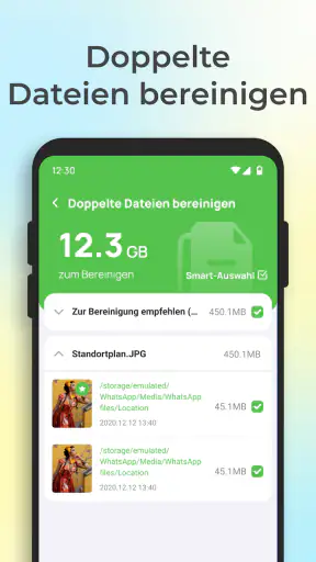 Meine Dateien bereinigen screenshot