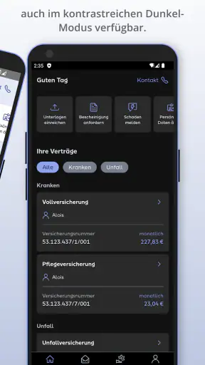 Meine SI Mobile screenshot