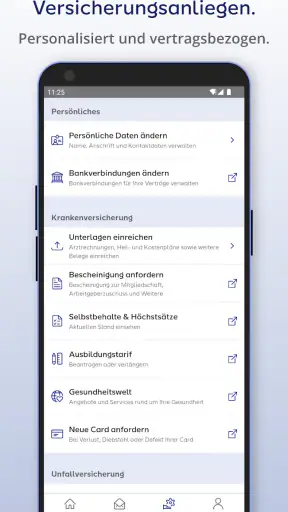 Meine SI Mobile screenshot