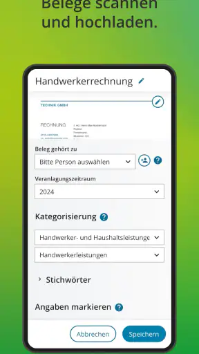 MeinELSTER+ screenshot