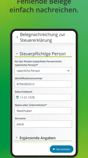 MeinELSTER+ screenshot
