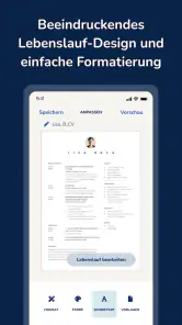 MeinPerfekterLebenslauf screenshot