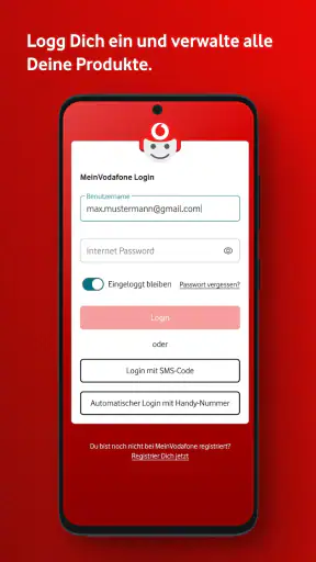 MeinVodafone screenshot