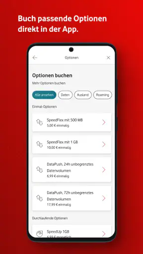 MeinVodafone screenshot