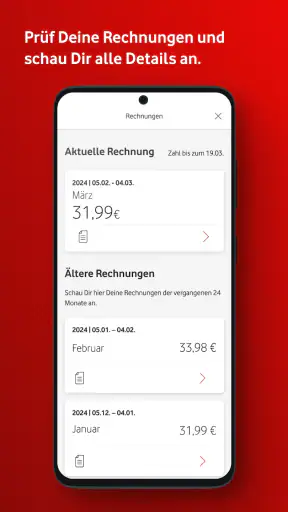 MeinVodafone screenshot