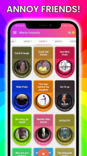 Meme Instant Buttons screenshot