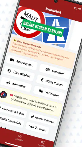Memleket.App - Yol Rehberi screenshot