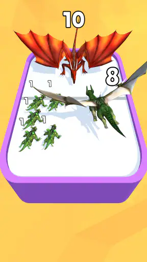 Merge Master: Dino Spiele screenshot
