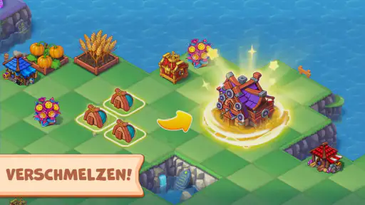 Mergest Kingdom: Merge Spiele screenshot