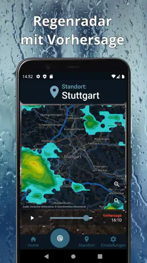 Meteo! - Unwetter Warn App screenshot