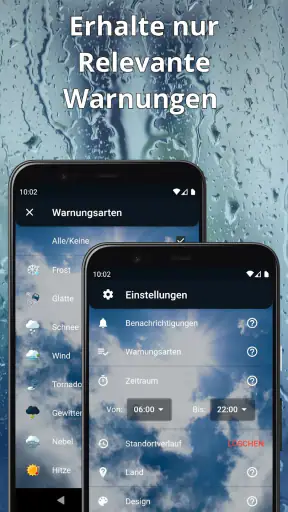 Meteo! - Unwetter Warn App screenshot