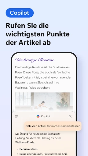 Microsoft Edge: KI-Browser screenshot