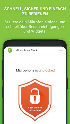 Mikrofon Blocker Pro - Sperre screenshot