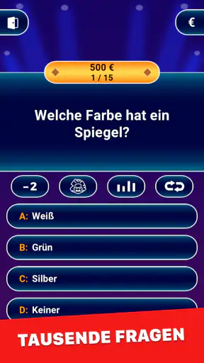 Millionär: Trivia & IQ-Test screenshot
