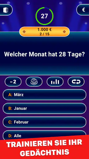 Millionär: Trivia & IQ-Test screenshot