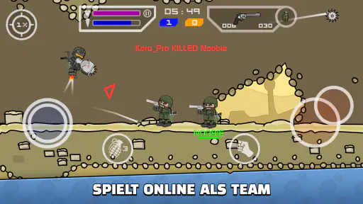 Mini Militia - War.io screenshot