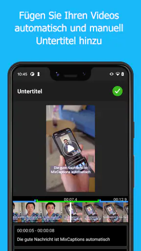 MixCaptions:Text hinzufügen screenshot