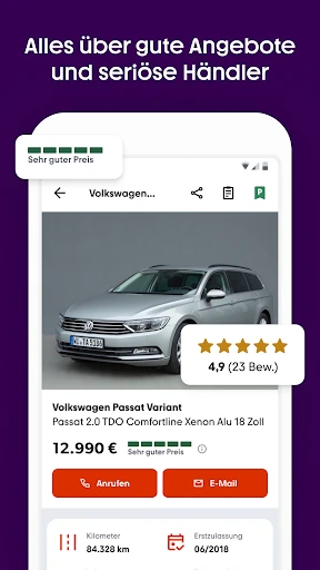 mobile.de: Autos kaufen & mehr screenshot