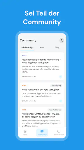 Mobile Retter screenshot
