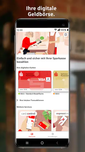 Mobiles Bezahlen - Sparkasse screenshot