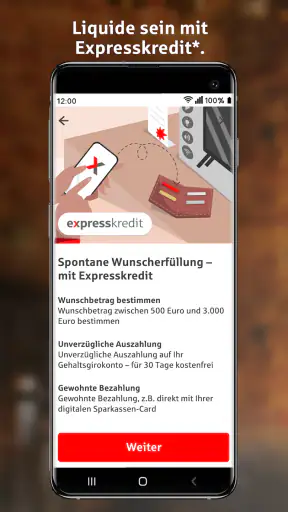 Mobiles Bezahlen - Sparkasse screenshot