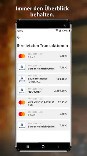 Mobiles Bezahlen - Sparkasse screenshot