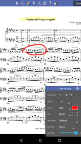 MobileSheets screenshot