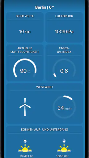 Wetter & Radar - Mobilewetter screenshot