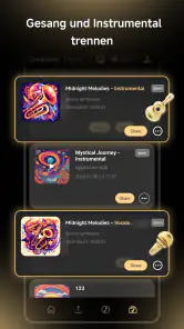 Music AI - Musik-KI Lieder screenshot